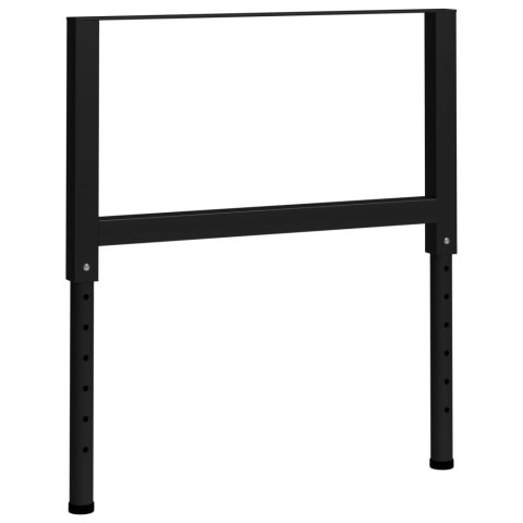 REGULOWANE RAMY STOŁU ROBOCZEGO 2 SZT. METAL 85X(69-95,5)CM