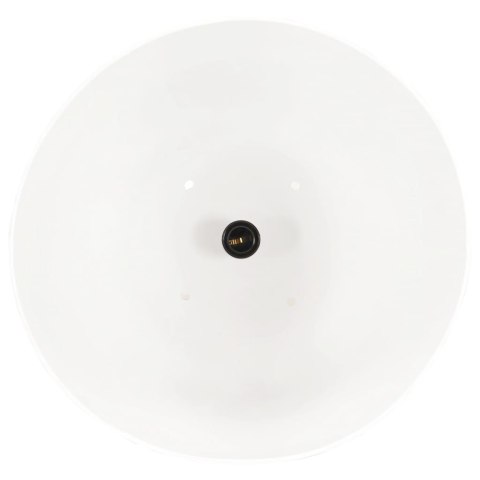 INDUSTRIALNA LAMPA WISZĄCA 25 W BIAŁA OKRĄGŁA 42CM E27