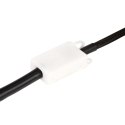 INDUSTRIALNA LAMPA WISZĄCA 25 W BIAŁA OKRĄGŁA 42CM E27