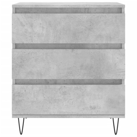 KOMODA SZAROŚĆ BETONU 60X35X70CM MATERIAŁ DREWNOPOCHODNY