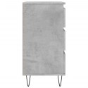 KOMODA SZAROŚĆ BETONU 60X35X70CM MATERIAŁ DREWNOPOCHODNY