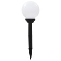 KULISTE LAMPY SOLARNE DO OGRODU 4 SZT. LED 15CM RGB