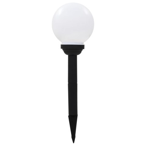 KULISTE LAMPY SOLARNE DO OGRODU 4 SZT. LED 15CM RGB