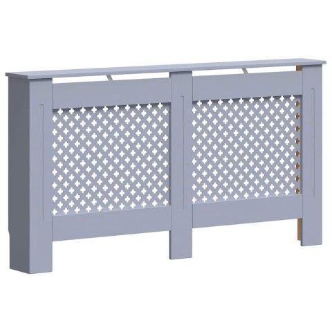 OSŁONA NA KALORYFER GRZEJNIK ANTRACYTOWA 152X19X81,5CM MDF