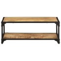 STOLIK KAWOWY 90X45X35CM SUROWE DREWNO MANGO