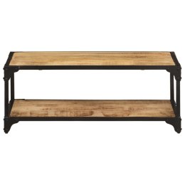 STOLIK KAWOWY 90X45X35CM SUROWE DREWNO MANGO