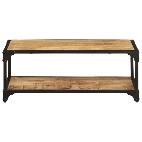 STOLIK KAWOWY 90X45X35CM SUROWE DREWNO MANGO