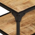STOLIK KAWOWY 90X45X35CM SUROWE DREWNO MANGO