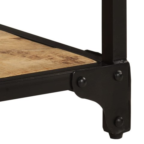 STOLIK KAWOWY 90X45X35CM SUROWE DREWNO MANGO