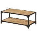 STOLIK KAWOWY 90X45X35CM SUROWE DREWNO MANGO
