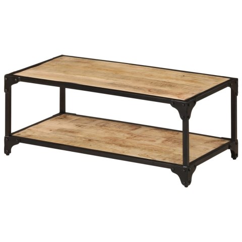 STOLIK KAWOWY 90X45X35CM SUROWE DREWNO MANGO