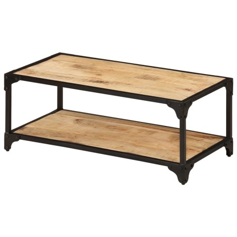 STOLIK KAWOWY 90X45X35CM SUROWE DREWNO MANGO