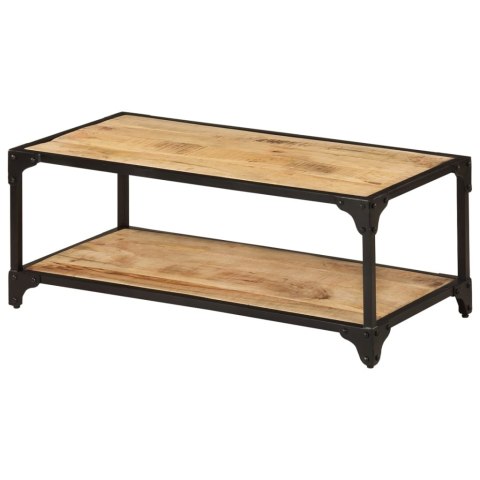 STOLIK KAWOWY 90X45X35CM SUROWE DREWNO MANGO