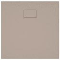BRODZIK PRYSZNICOWY SMC BRĄZOWY 90X80CM