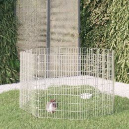 KOJEC DLA ZWIERZĄT 8 PANELI 54X80CM GALWANIZOWANE ŻELAZO