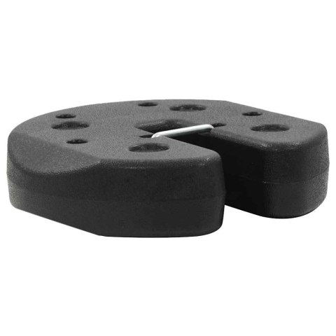OBCIĄŻNIKI DO ALTANY 4 SZT. CZARNE 220X50 MM BETON