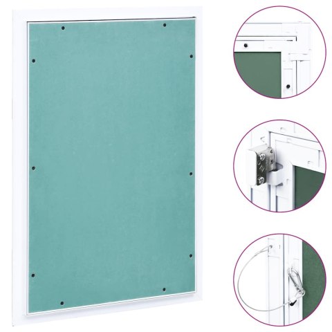 PANEL REWIZYJNY Z ALUMINIOWĄ RAMĄ I PŁYTĄ Z GIPSU 300X600 MM
