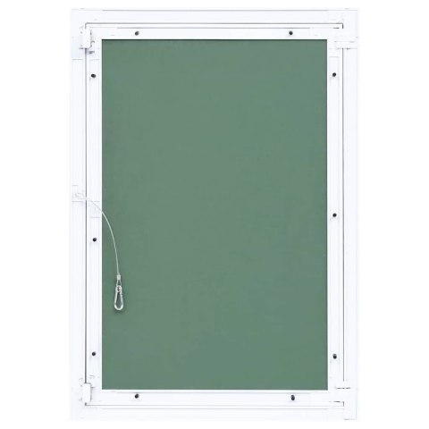 PANEL REWIZYJNY Z ALUMINIOWĄ RAMĄ I PŁYTĄ Z GIPSU 300X600 MM