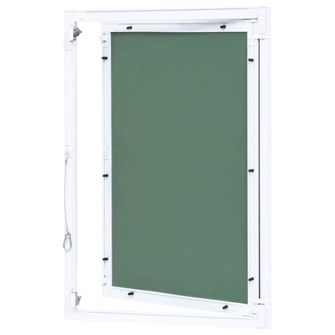PANEL REWIZYJNY Z ALUMINIOWĄ RAMĄ I PŁYTĄ Z GIPSU 300X600 MM