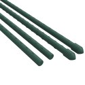 PODPÓRKI DO ROŚLIN 30 SZT. ZIELONE 150CM STALOWE