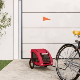 PRZYCZEPKA ROWEROWA DLA ZWIERZĄT TKANINA OXFORD I ŻELAZO