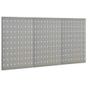ŚCIENNE PŁYTY PERFOROWANE 3 SZT. 40X58CM STAL