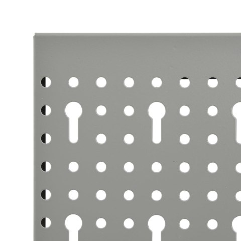 ŚCIENNE PŁYTY PERFOROWANE 3 SZT. 40X58CM STAL