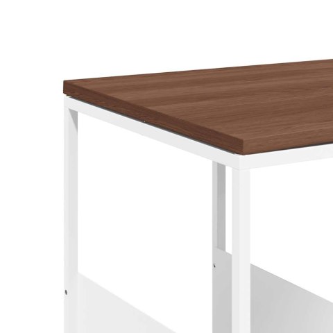 STOLIK BOCZNY BIAŁY 55X36X59,5CM MATERIAŁ DREWNOPOCHODNY