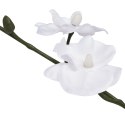 SZTUCZNA ORCHIDEA Z DONICZKĄ 30CM KOLOR BIAŁY