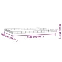 KOJEC DLA PSA 40 PANELE CZARNY 100X50CM STAL