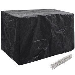 POKROWCE NA MEBLE OGRODOWE 2 SZT. 8 OCZEK 140X70X90CM