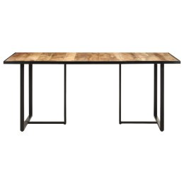 STÓŁ JADALNIANY 180CM SUROWE DREWNO MANGO