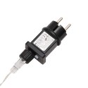 SZNUR ŚWIECĄCYCH LAMPEK 10 LED BIAŁE 10CM