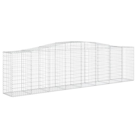 KOSZE GABIONOWE 9 SZT 400X50X100/120CM GALWANIZOWANE ŻELAZO