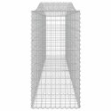 KOSZE GABIONOWE 9 SZT 400X50X100/120CM GALWANIZOWANE ŻELAZO