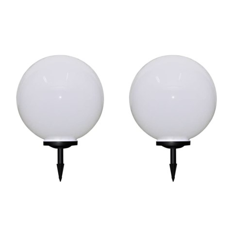 LAMPY DO OŚWIETLENIA ŚCIEŻKI 2 SZT LED 50CM ZE SZPIKULCAMI