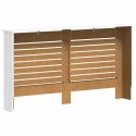 OSŁONY NA KALORYFER GRZEJNIK 2 SZT. BIAŁE 152X19X81,5CM MDF