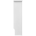OSŁONY NA KALORYFER GRZEJNIK 2 SZT. BIAŁE MATERIAŁ DREWNOPOCHODNY 152CM