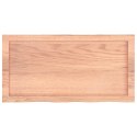 BLAT DO ŁAZIENKI JASNOBRĄZOWY 80X40X(2-4)CM LITE DREWNO