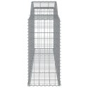 KOSZE GABIONOWE 17 SZT 300X50X100/120CM GALWANIZOWANE ŻELAZO