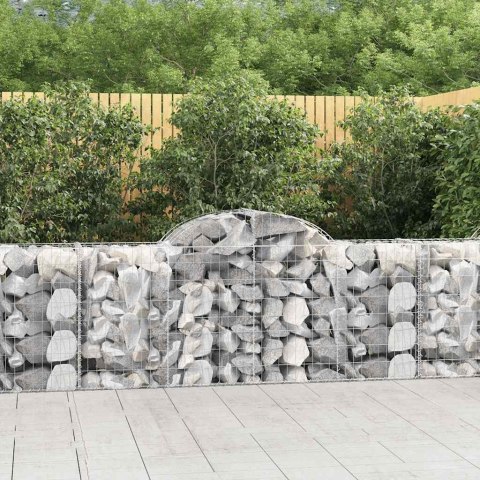 KOSZE GABIONOWE 20 SZT 200X50X80/100CM GALWANIZOWANE ŻELAZO