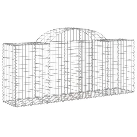 KOSZE GABIONOWE 20 SZT 200X50X80/100CM GALWANIZOWANE ŻELAZO