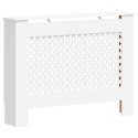 OSŁONY NA KALORYFER GRZEJNIK 2 SZT. BIAŁE 112X19X81,5CM MDF