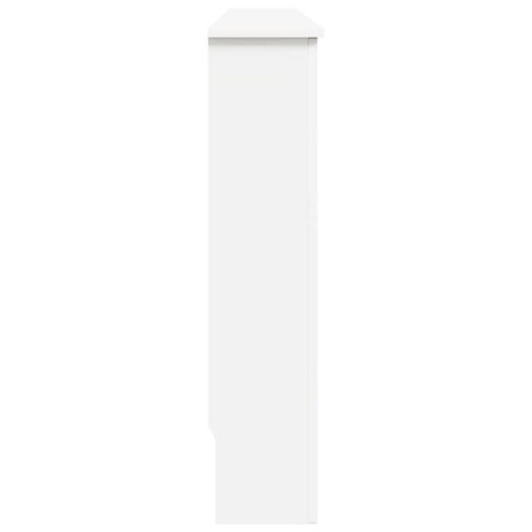OSŁONY NA KALORYFER GRZEJNIK 2 SZT. BIAŁE 112X19X81,5CM MDF