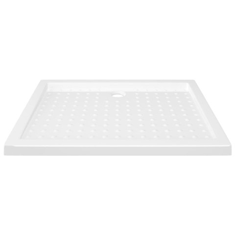 BRODZIK PRYSZNICOWY Z WYPUSTKAMI BIAŁY 90X70X4CM ABS