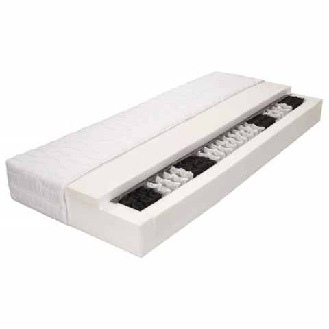 MATERAC 120X200CM 7 STREF SPRĘŻYNY KIESZENIOWE 20CM H3