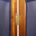 PARAWAN 3-PANELOWY CIEMNONIEBIESKI 210X180CM