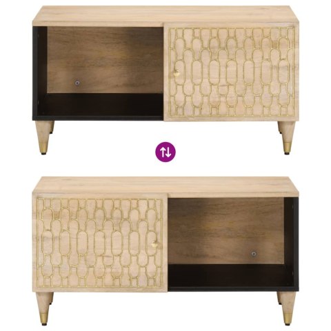 STOLIK KAWOWY 80X50X40CM LITE DREWNO MANGO