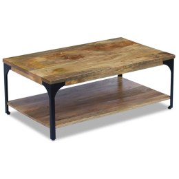 STOLIK KAWOWY Z DREWNA MANGO 100X60X38CM