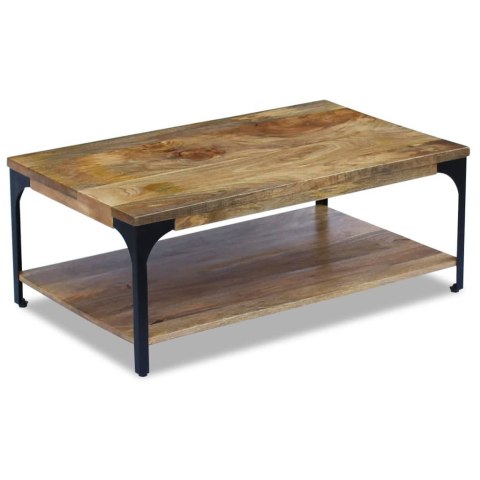 STOLIK KAWOWY Z DREWNA MANGO 100X60X38CM